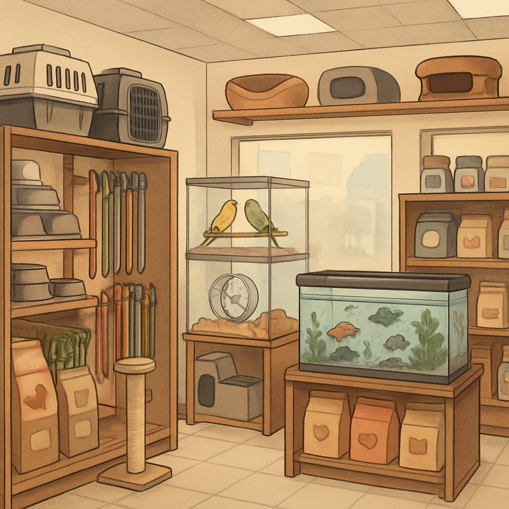 Pet Store Interior