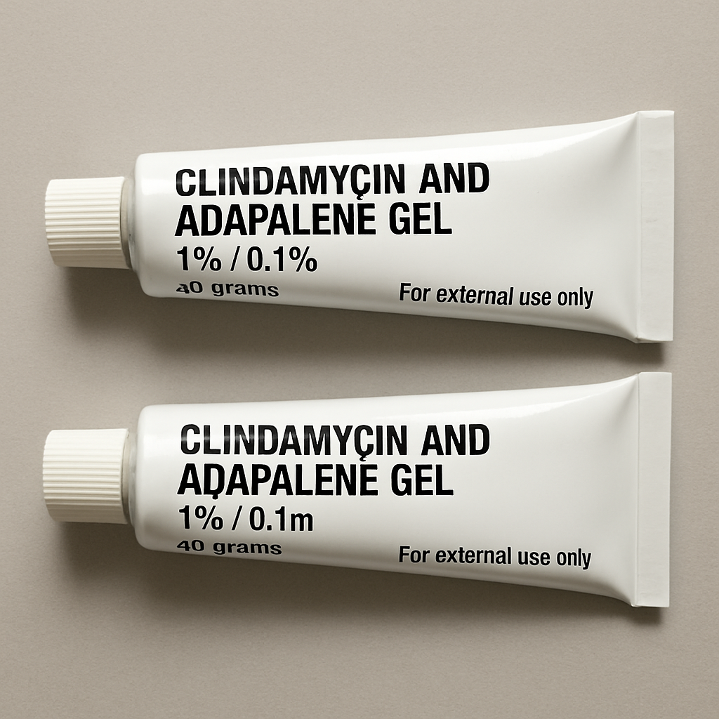 Clindamycin and Adapalene Gel Tubes