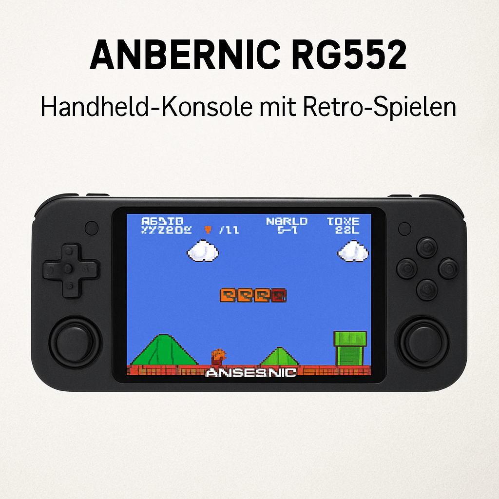 ANBERNIC RG552 Handheld-Konsole mit Retro-Spielen