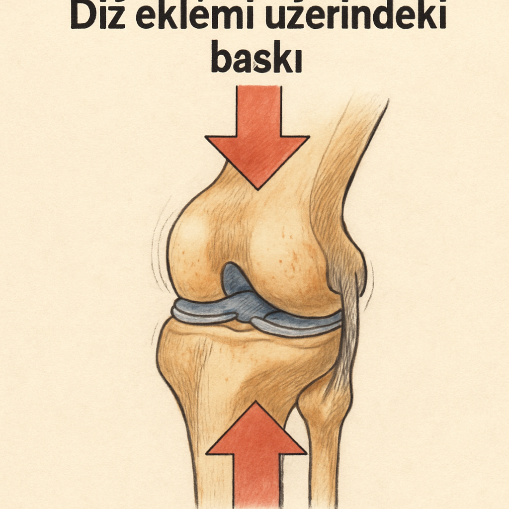 Diz eklemi üzerindeki baskı