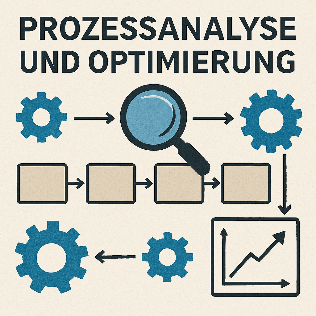 Prozessanalyse und Optimierung - Symbolbild