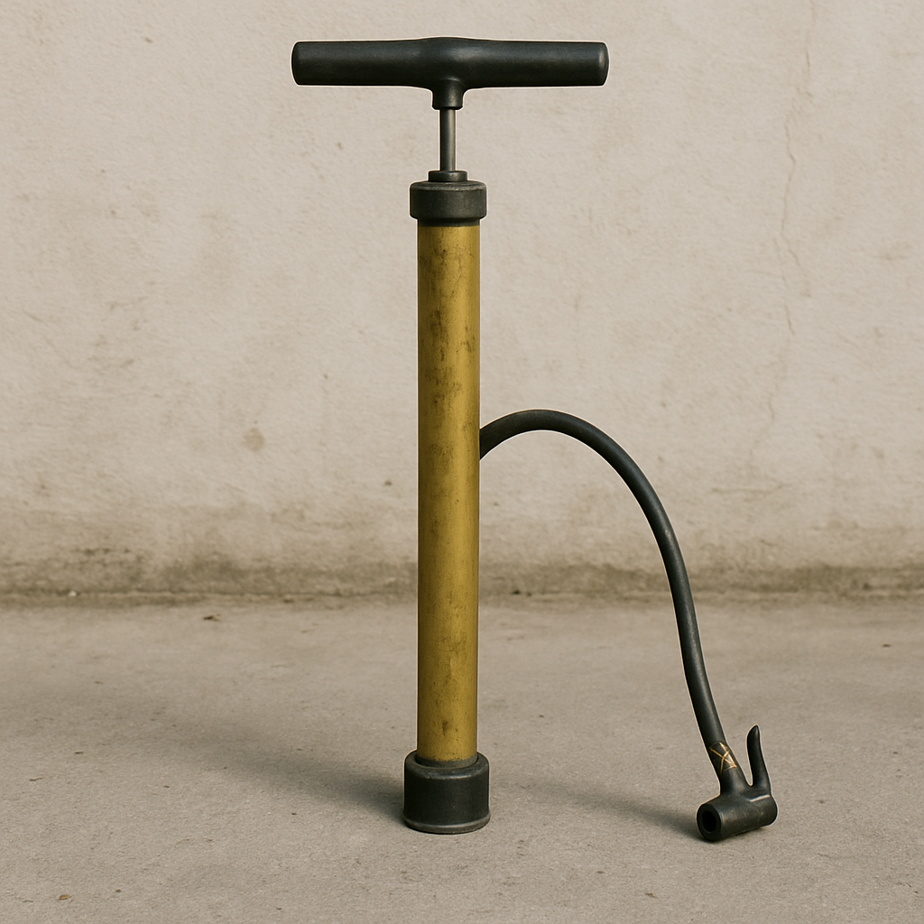 Manual tire pump