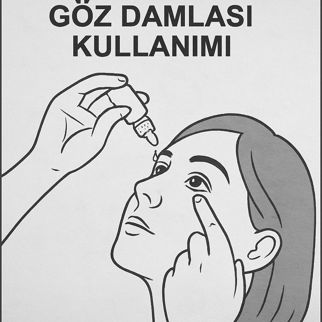 Göz damlası kullanımı