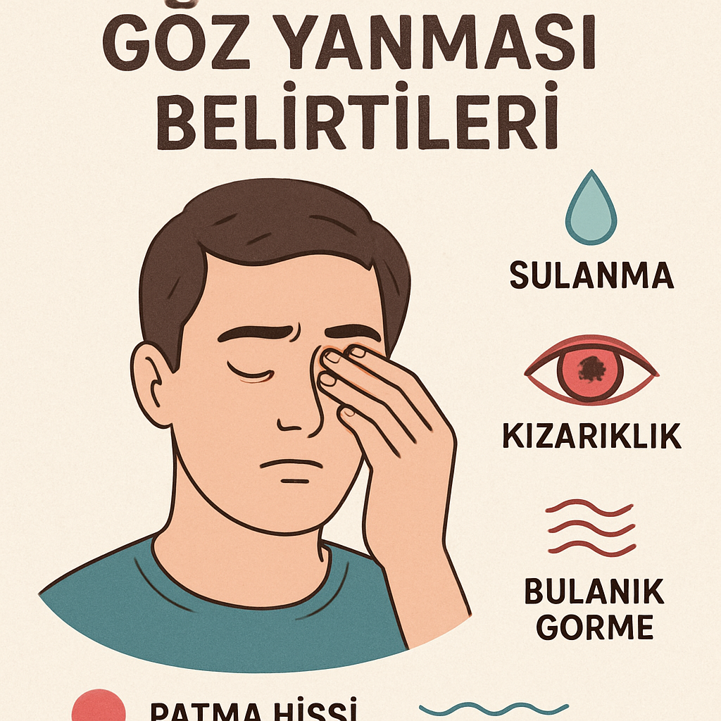 Göz yanması belirtileri