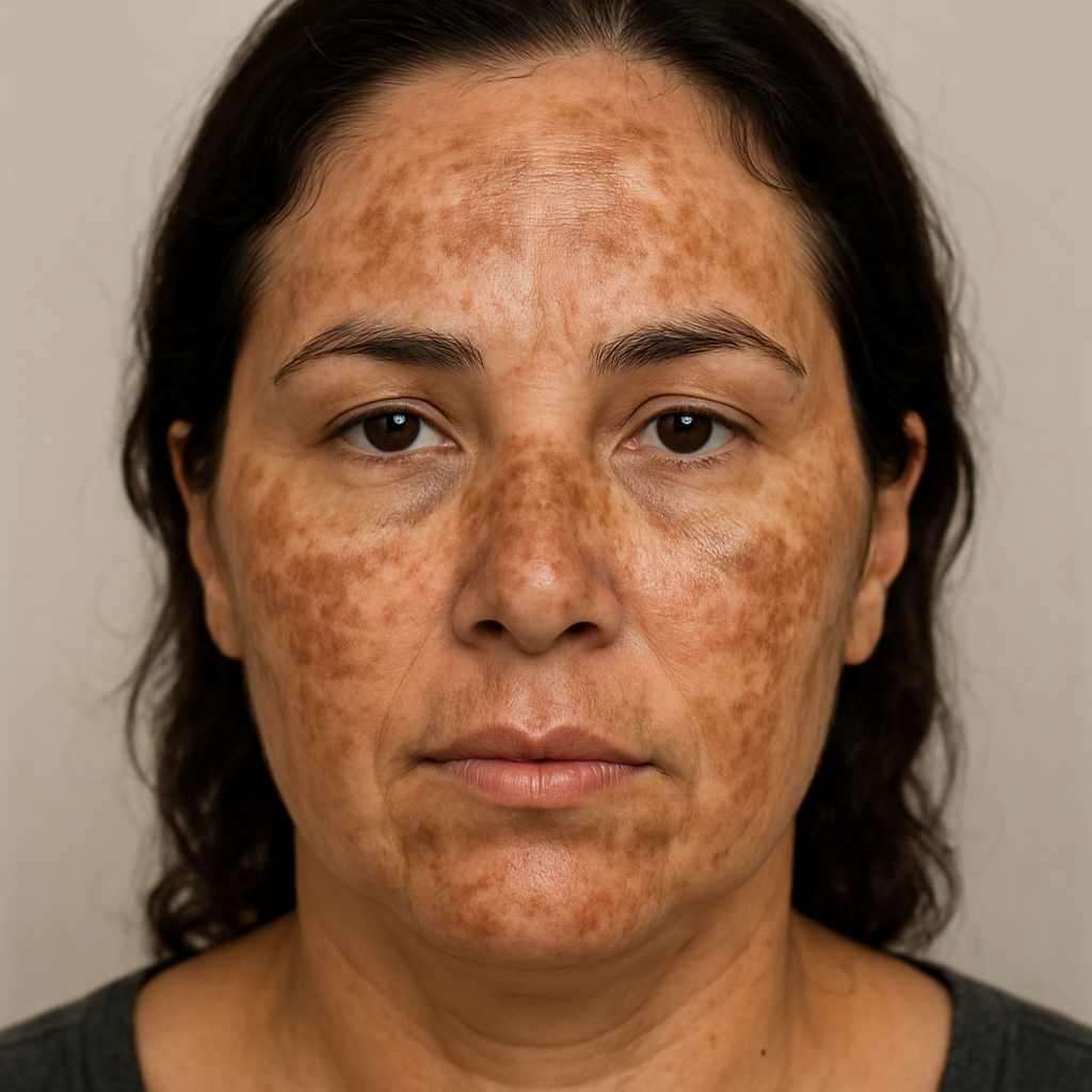 melasma on face