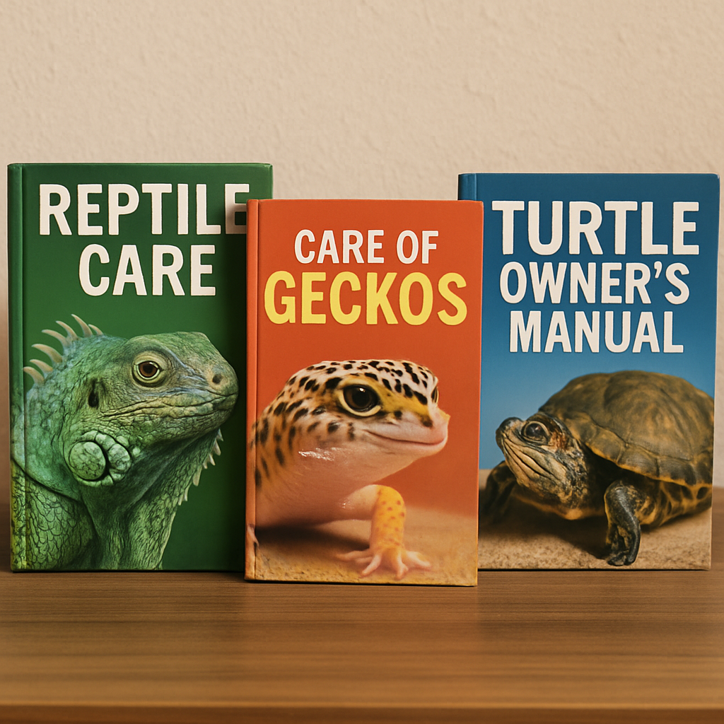Reptile care books