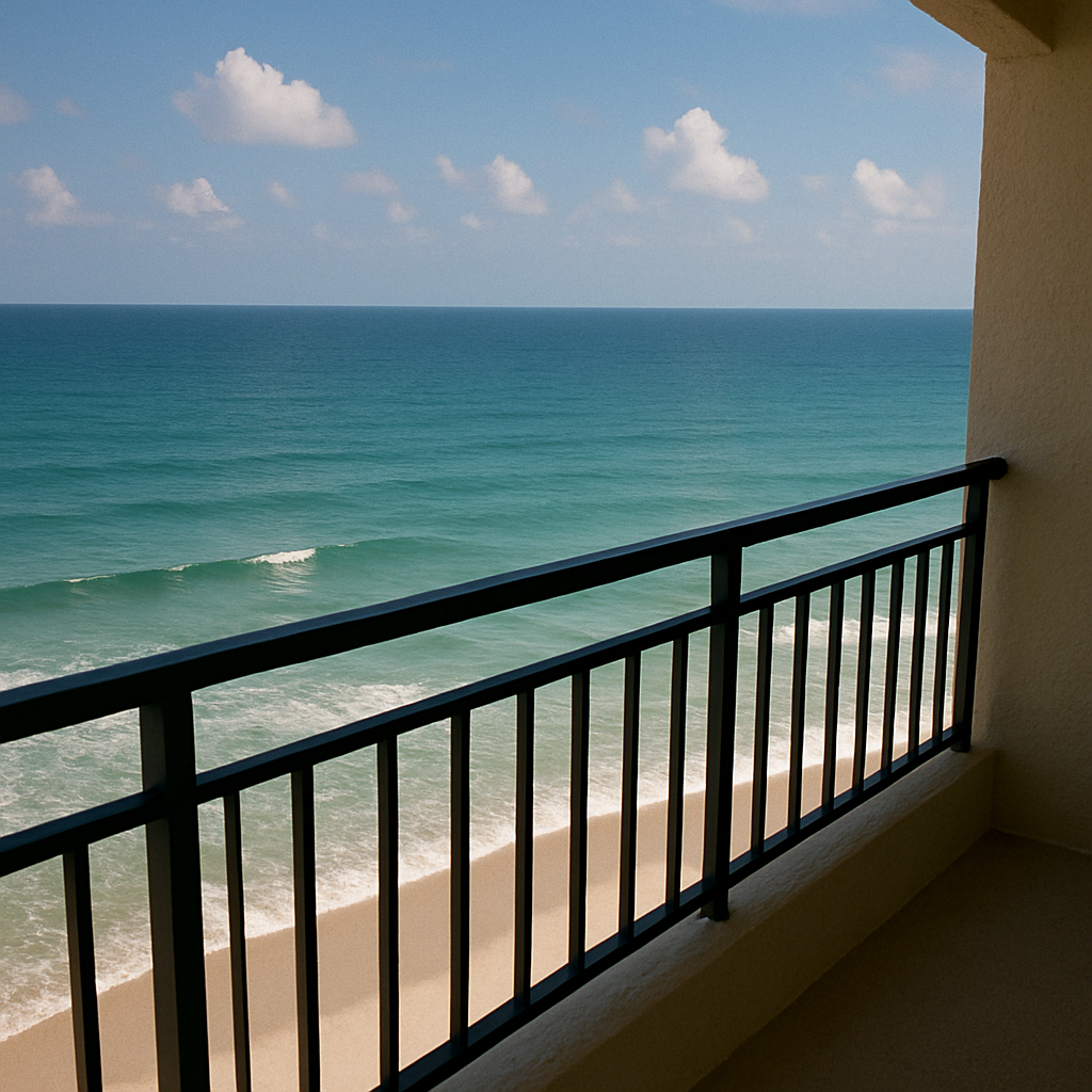 Ocean View from Balcony