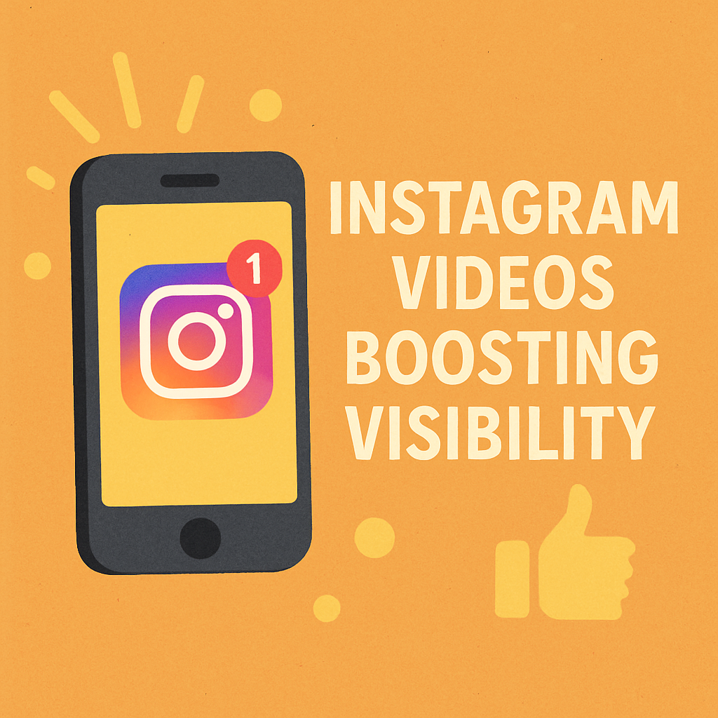 Instagram videos boosting visibility