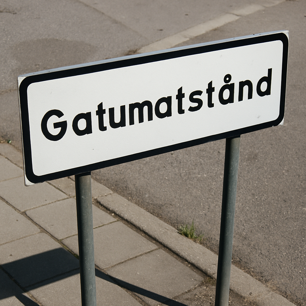Gatumatstånd