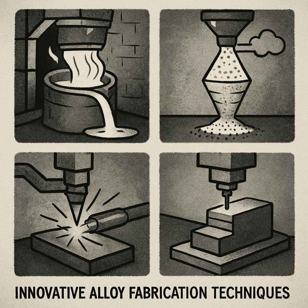 Innovative alloy fabrication techniques