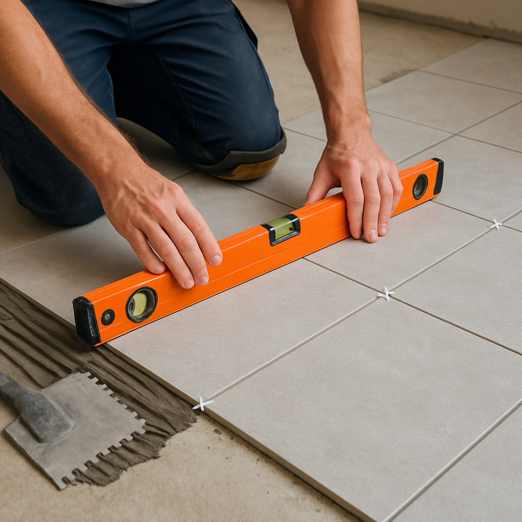 High-quality tile installation