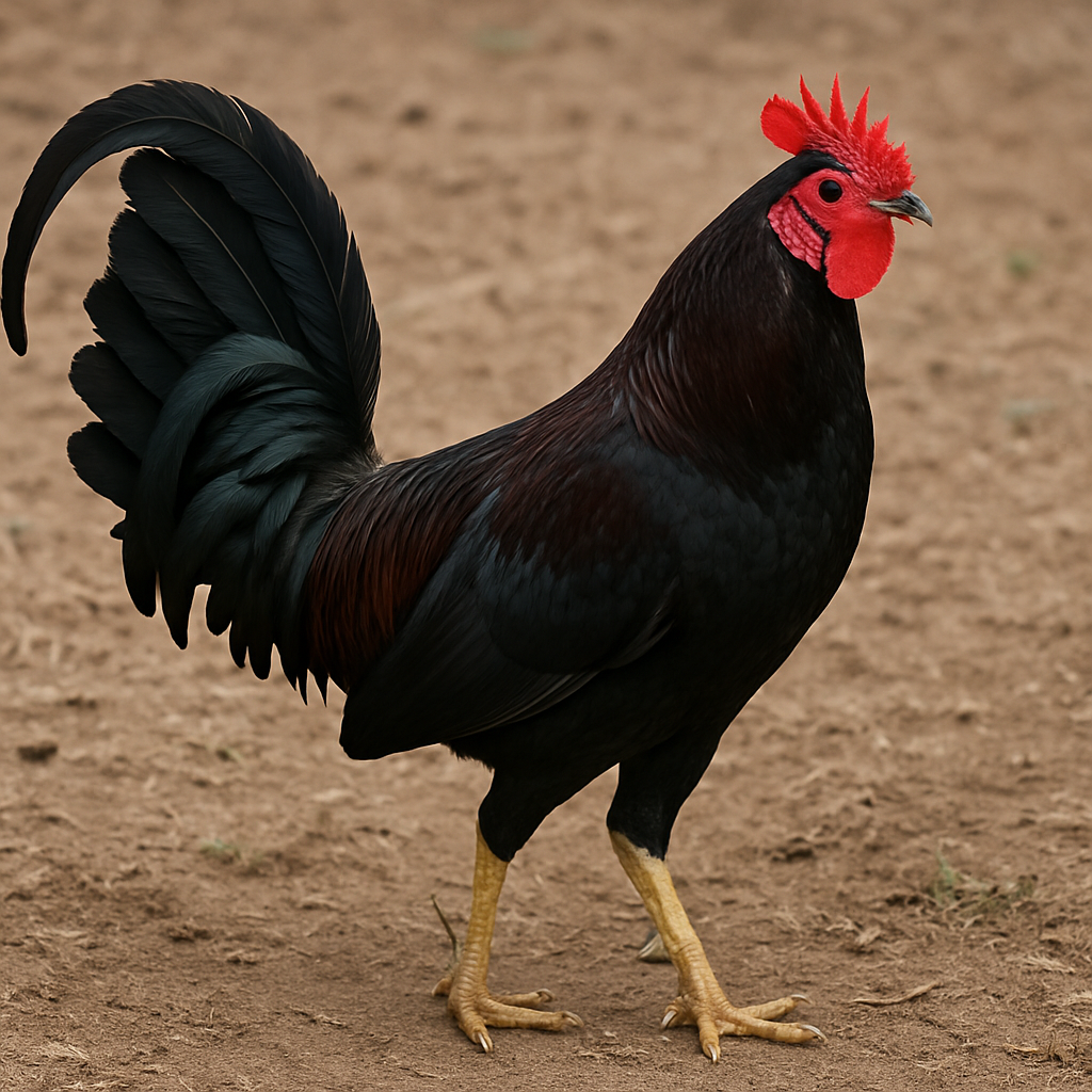 Black Hatch Gamefowl