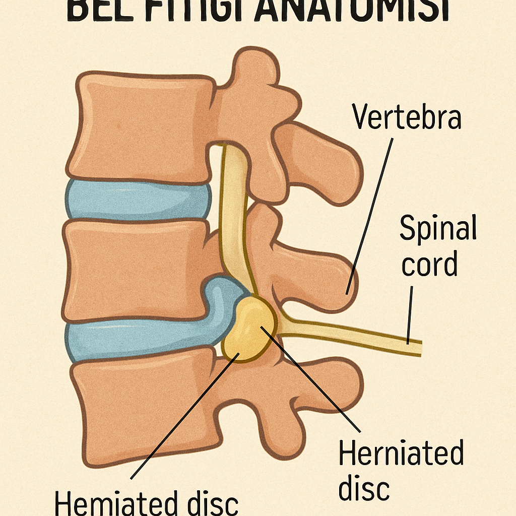 Bel fıtığı anatomisi