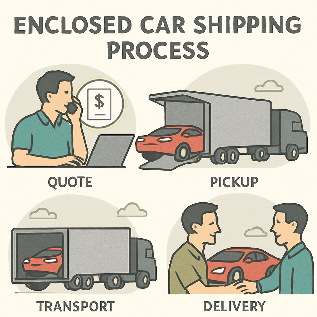 Enclosed car Shipping Costs | Luxury Auto Transport