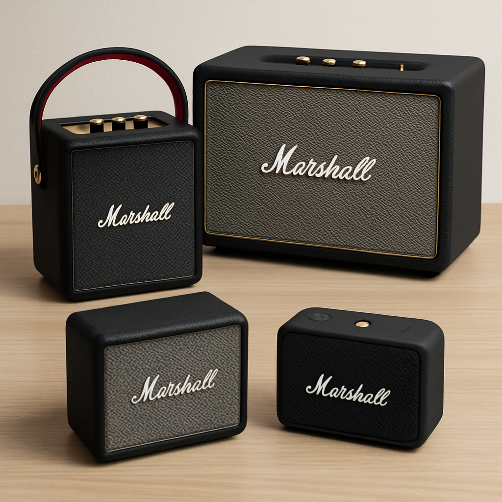 Various Marshall speakers for different needs
