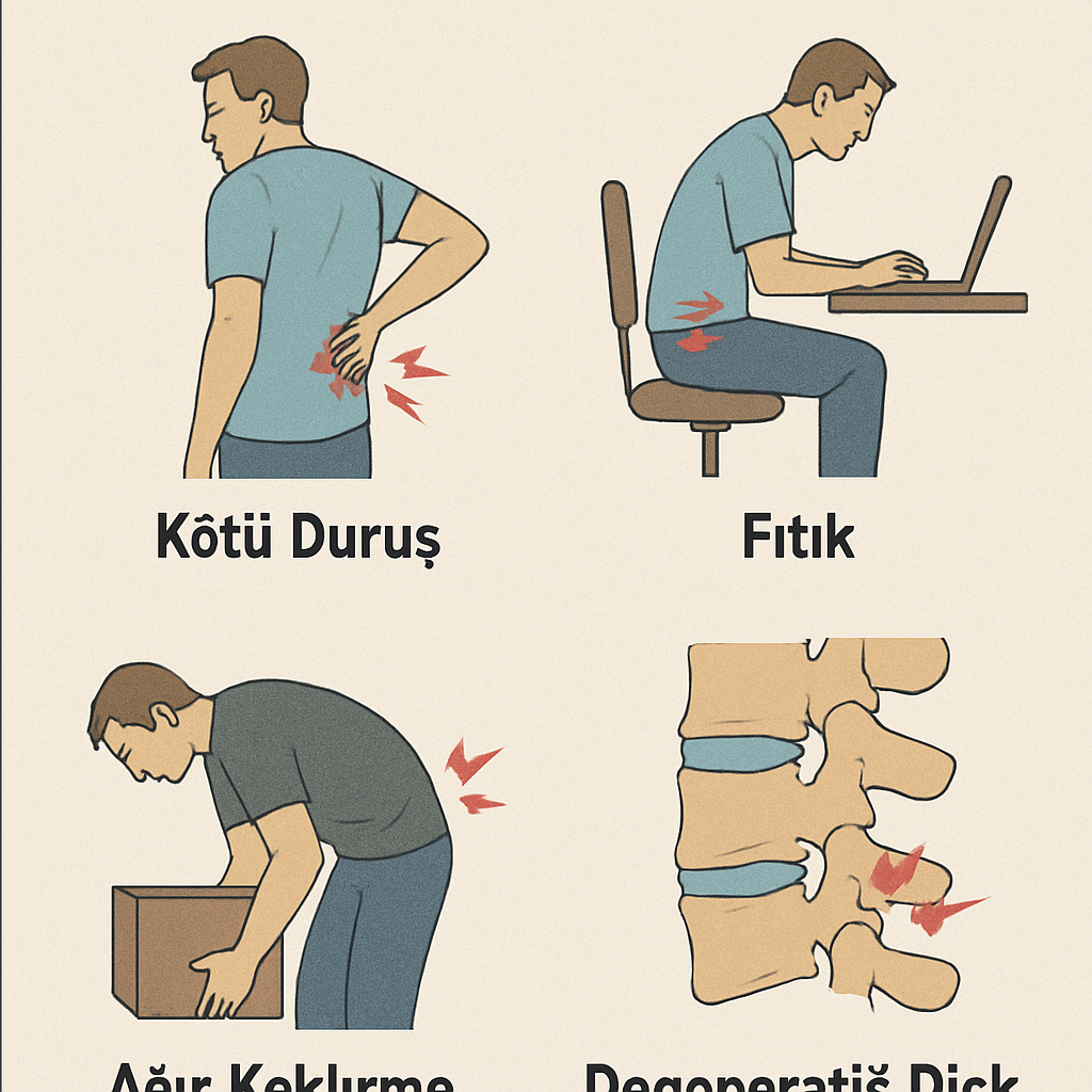 sırt ağrısı nedenleri
