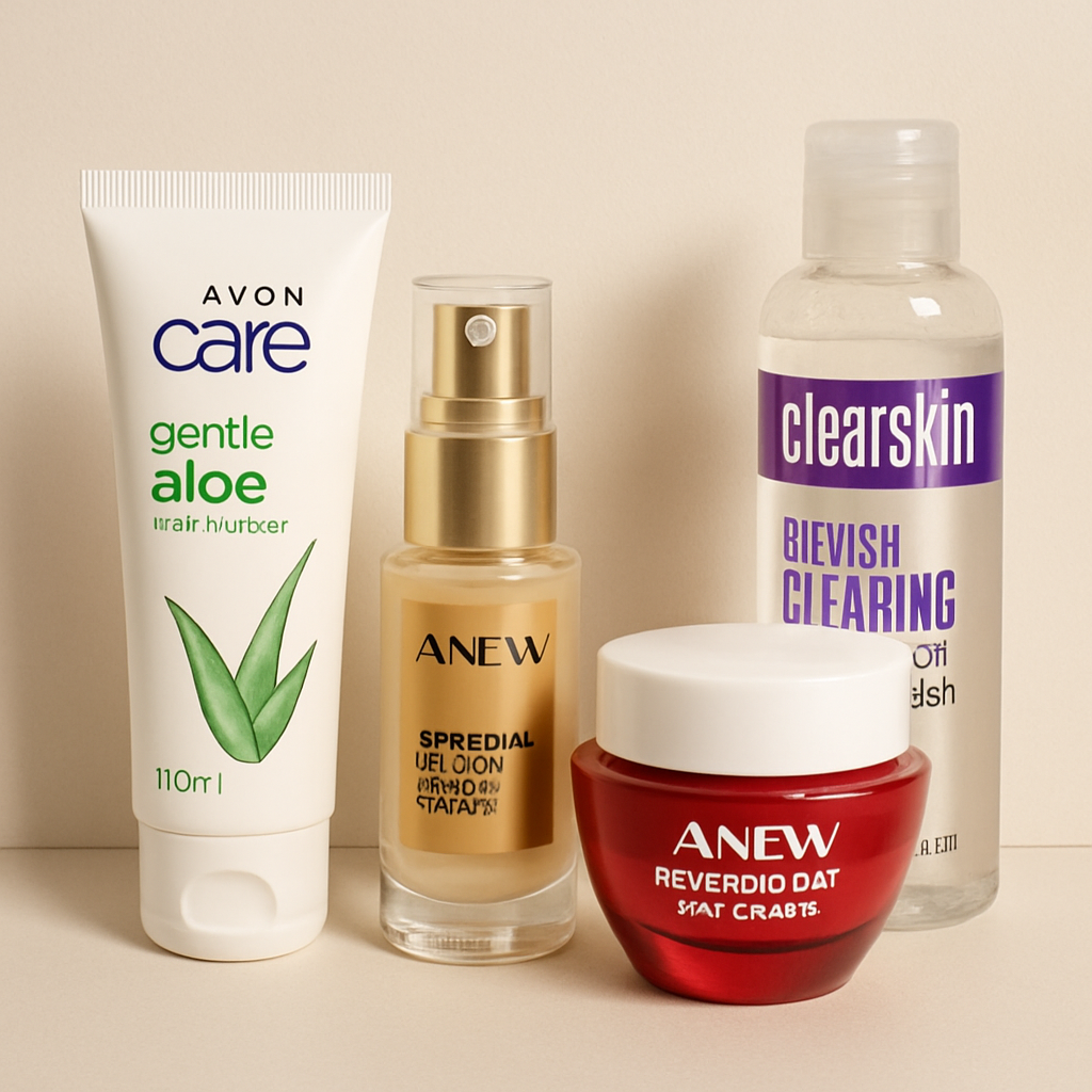 Avon skincare products