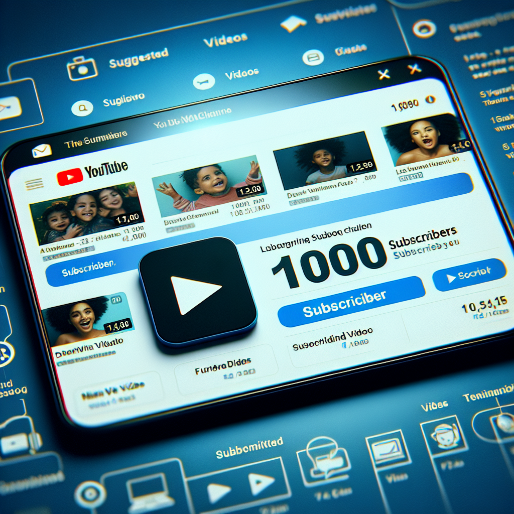 Why 1000 subscribers, you ask? It's a significant number. It's the first step towards monetizing your YouTube channel.