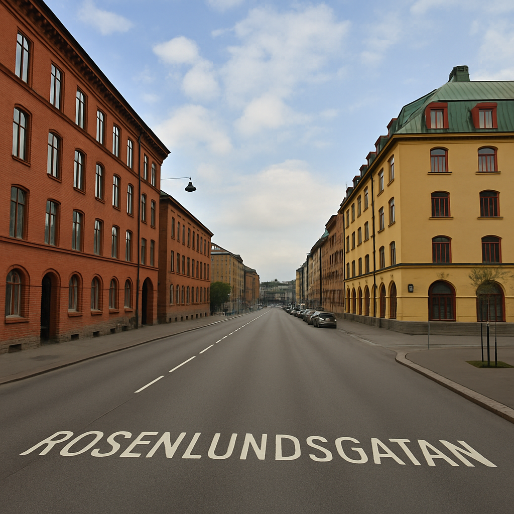 Rosenlundsgatan Göteborg