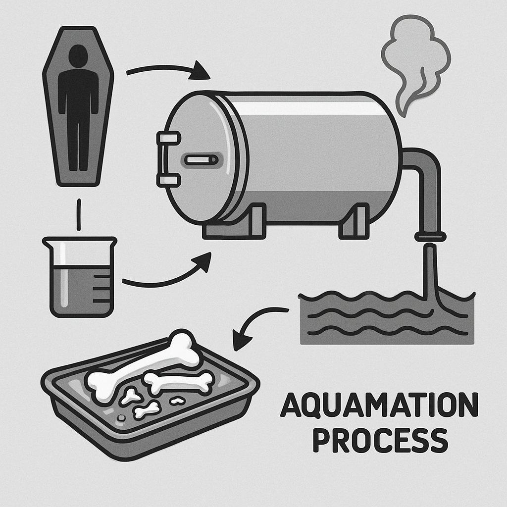 Aquamation process