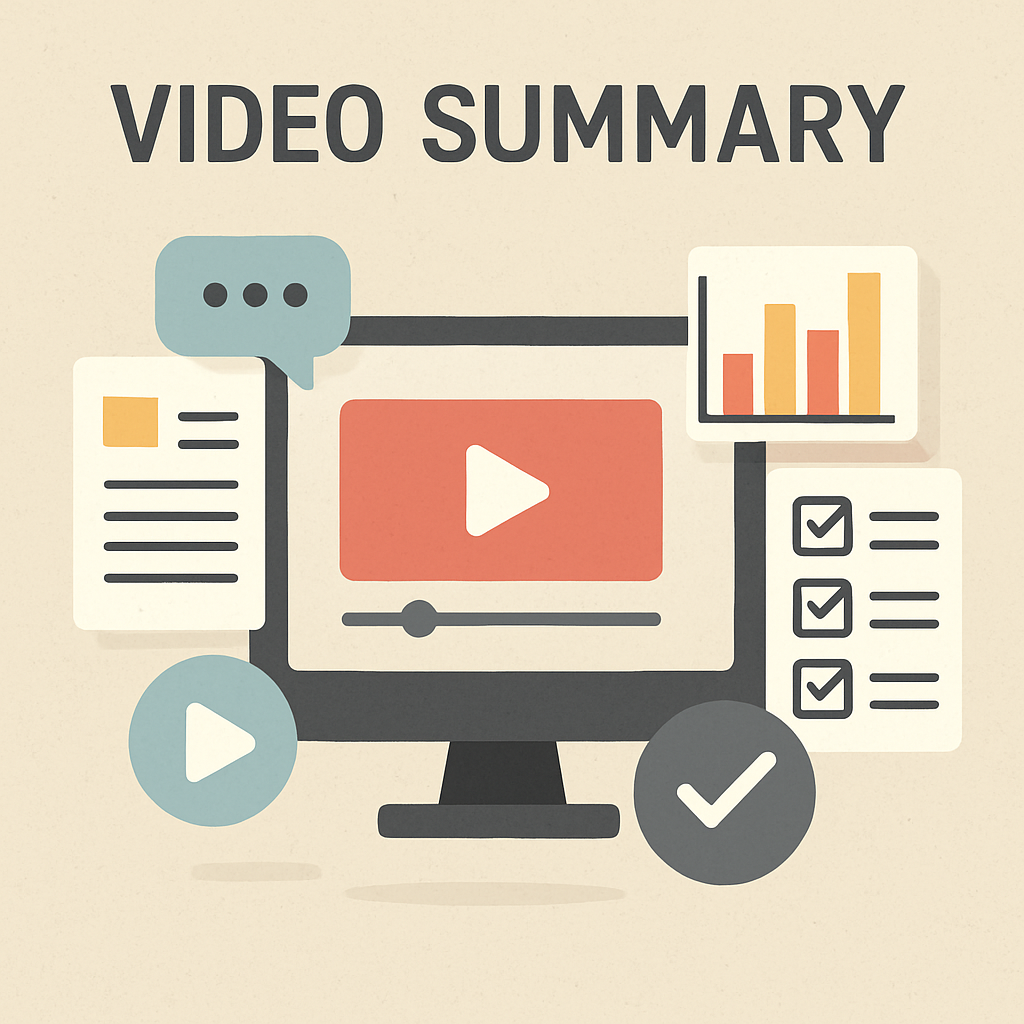 Video Summary Conceptual Image
