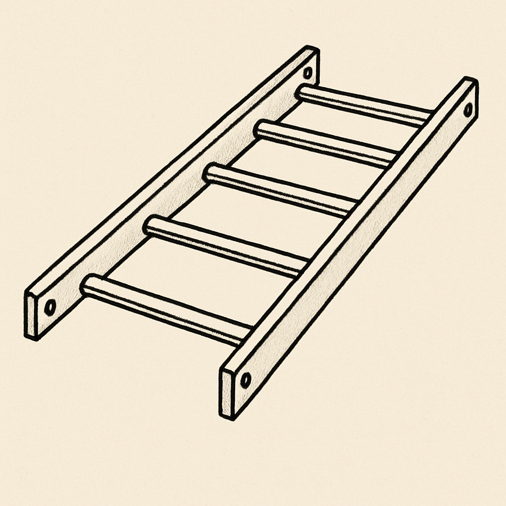 ladder cable tray illustration