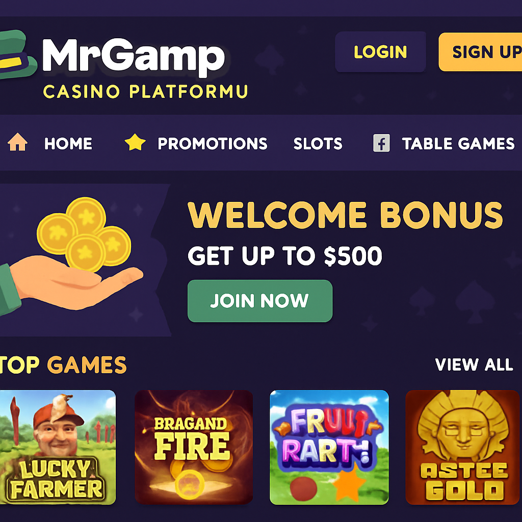 MrGamp Casino Platformu