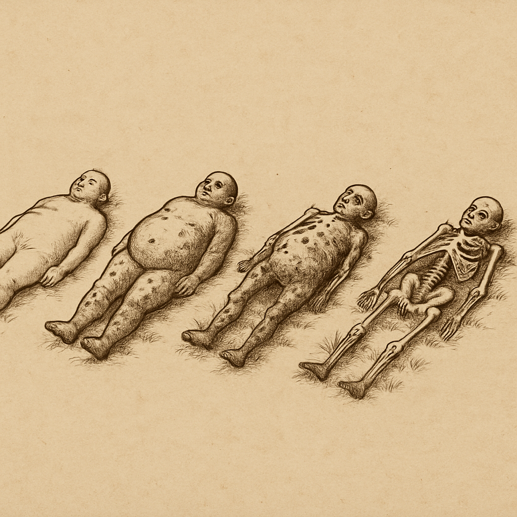Decomposition stages illustration
