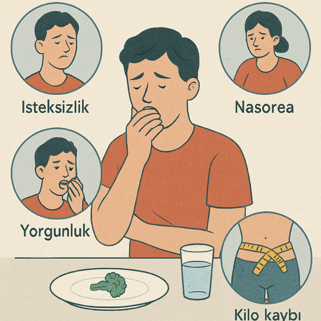 iştahsızlık belirtileri