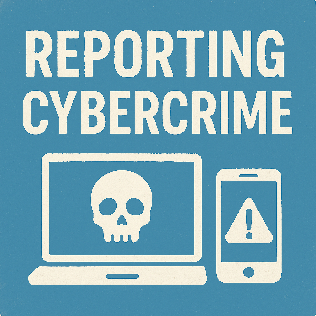 Reporting cybercrime