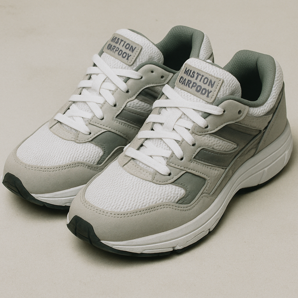 Pair of motion control sneakers