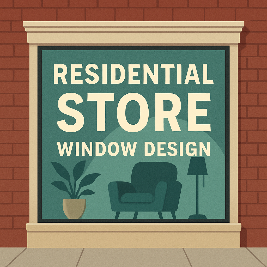 Residential Storefront Window Design