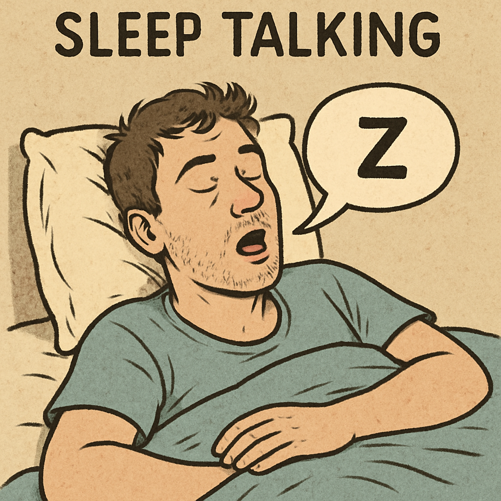 Person Sleep Talking