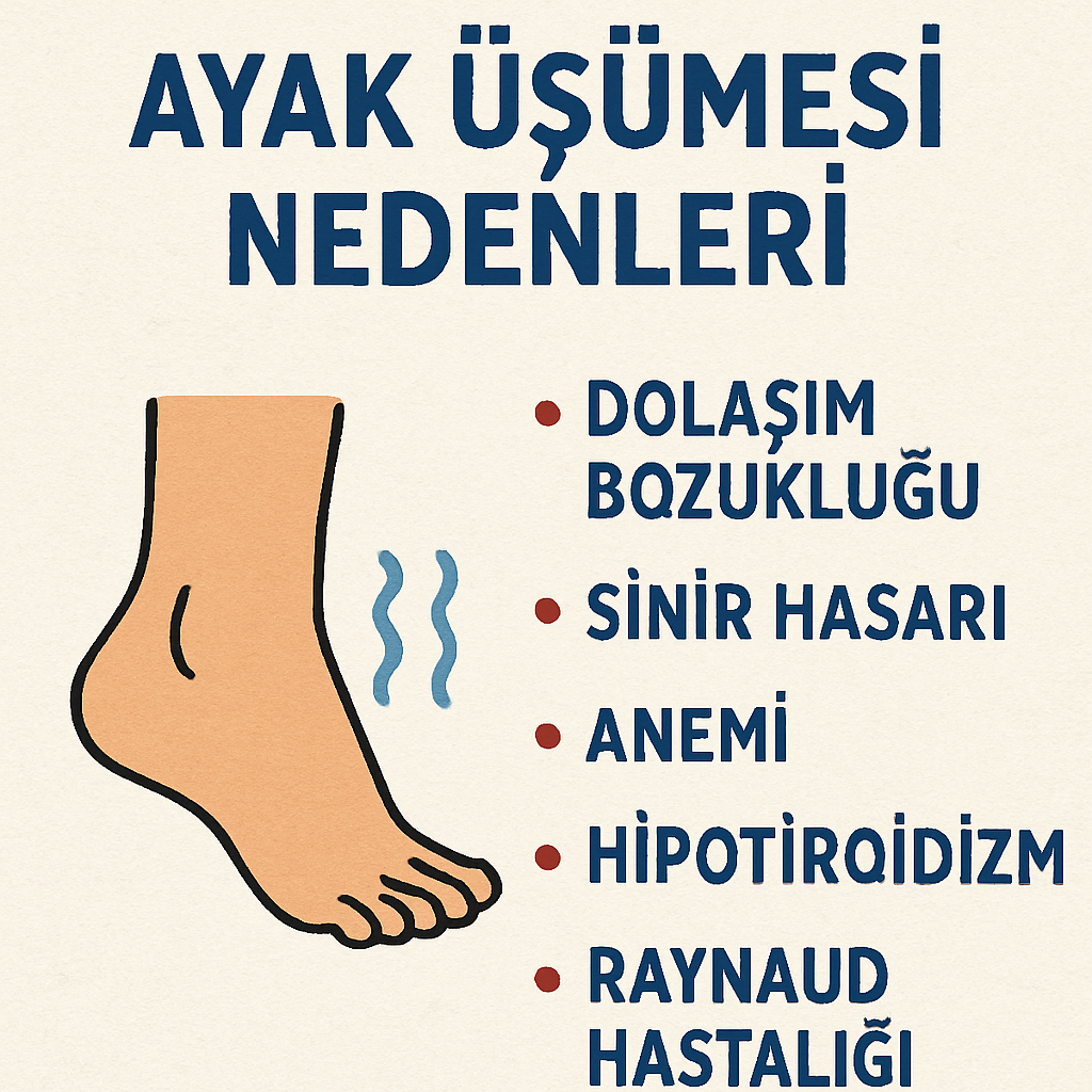 ayak üşümesi nedenleri