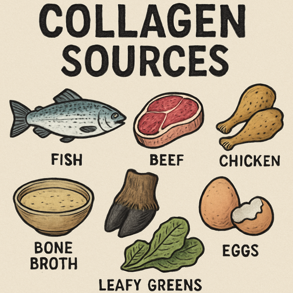 Man checking skin in mirror—why men should consider collagen supplements