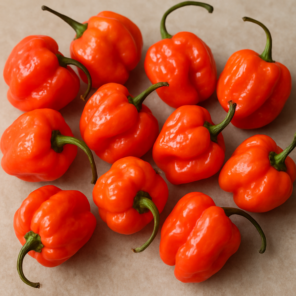 Scotch bonnet peppers