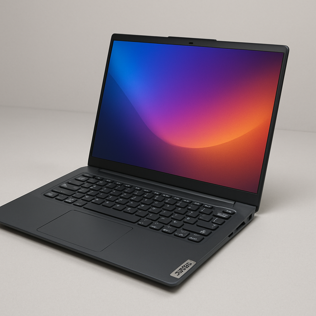 Sleek Lenovo laptop design