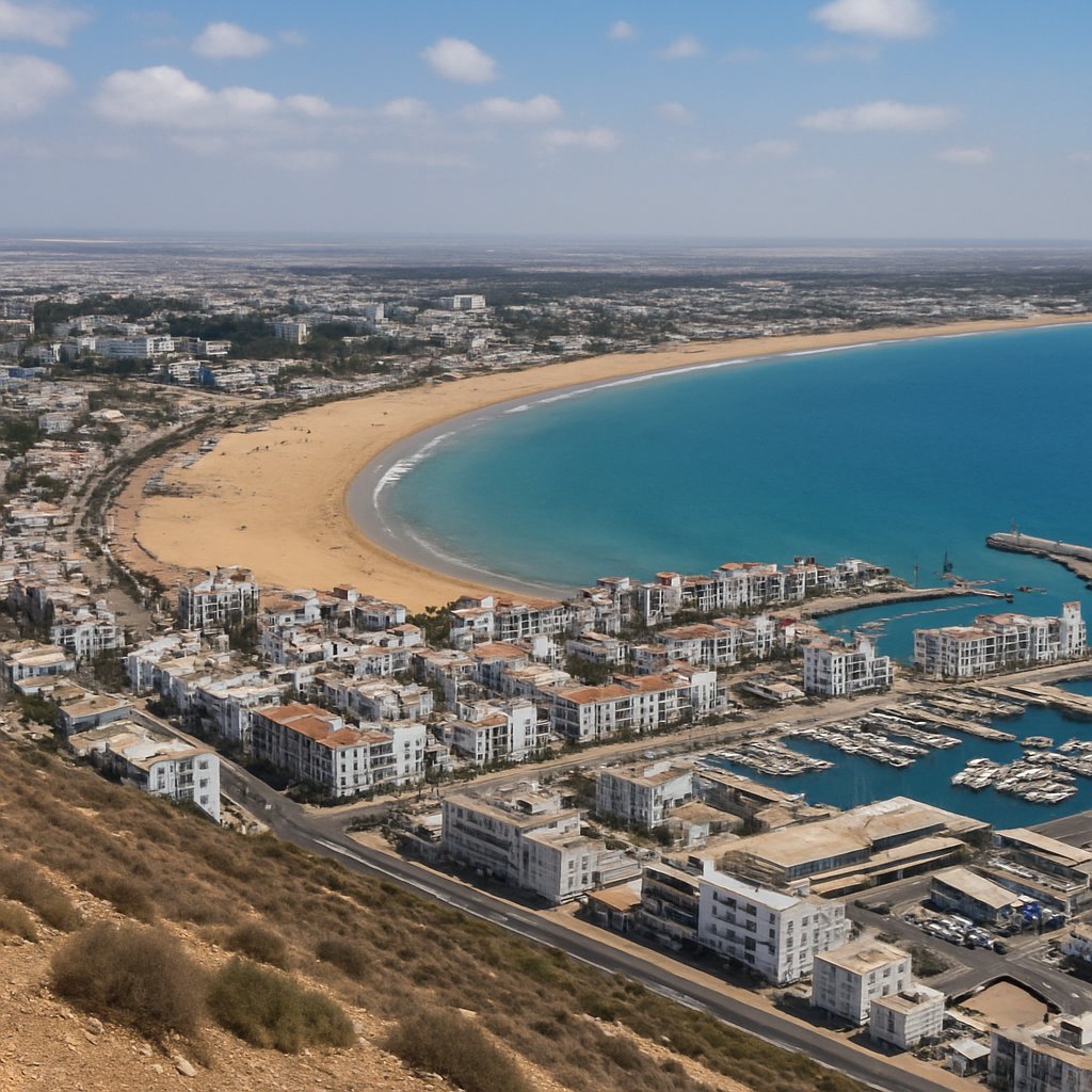 Vista panorámica de Agadir