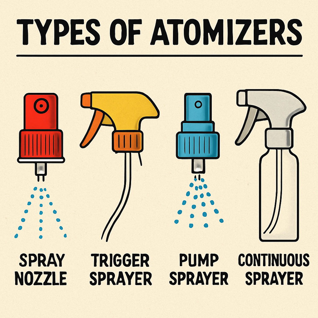 Types of atomizers