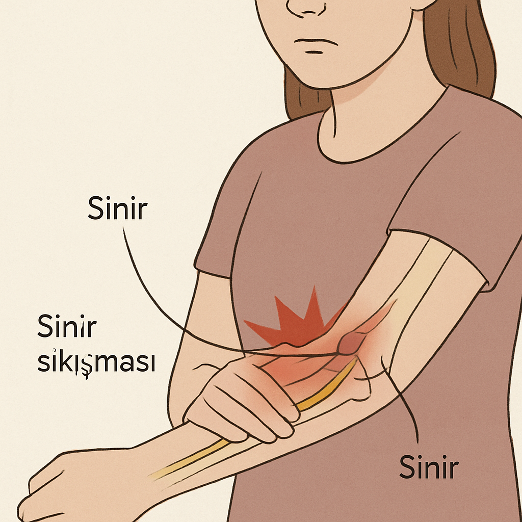 Elde sinir sıkışması