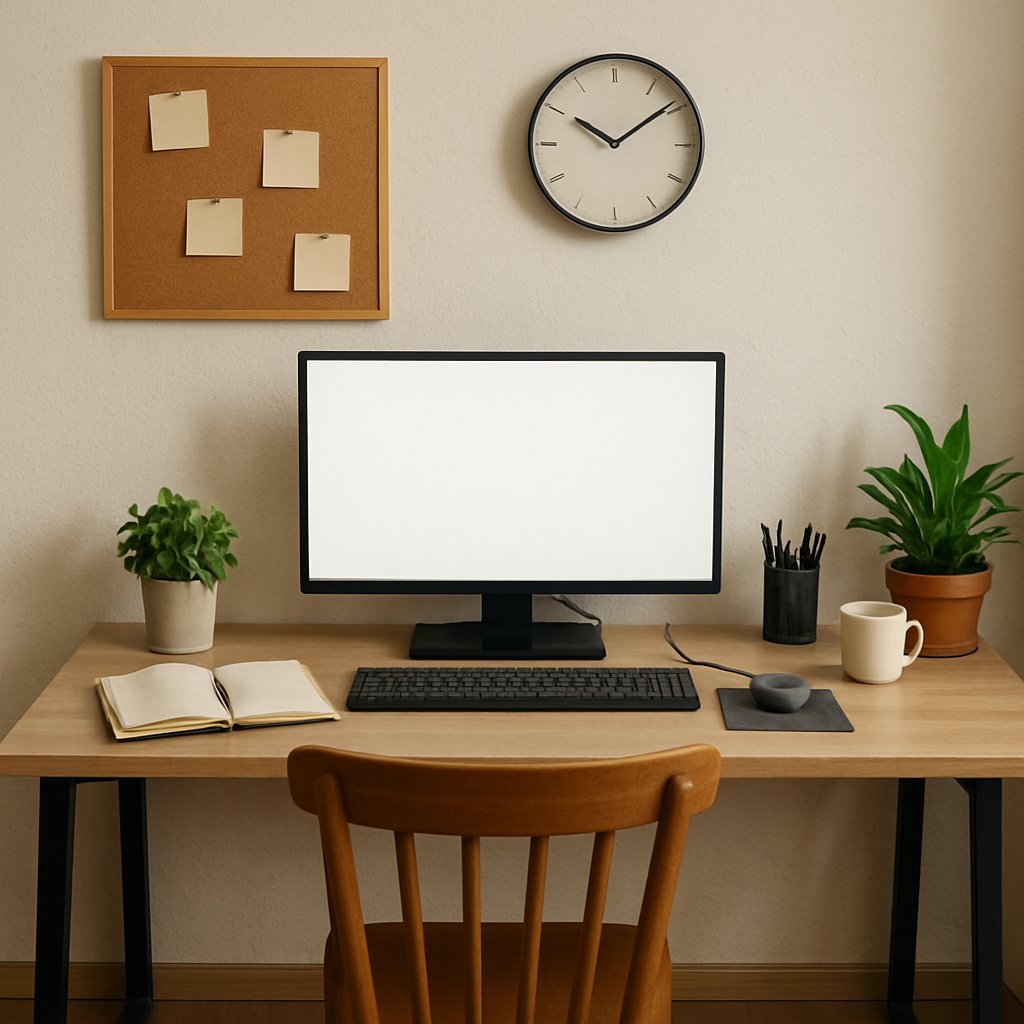 Home office setup for remote work