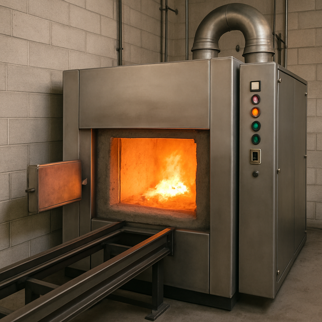 Cremation machine technology