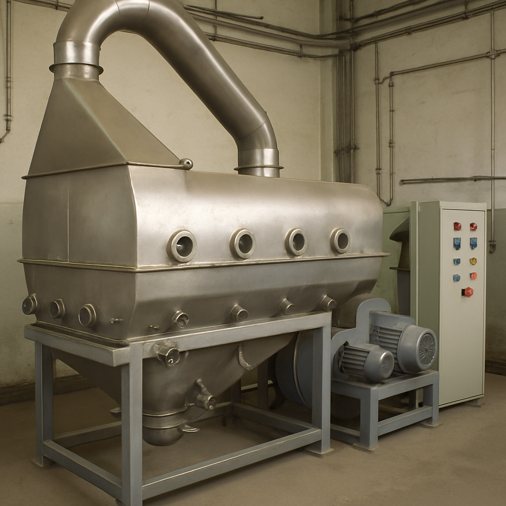 industrial fluid bed dryer