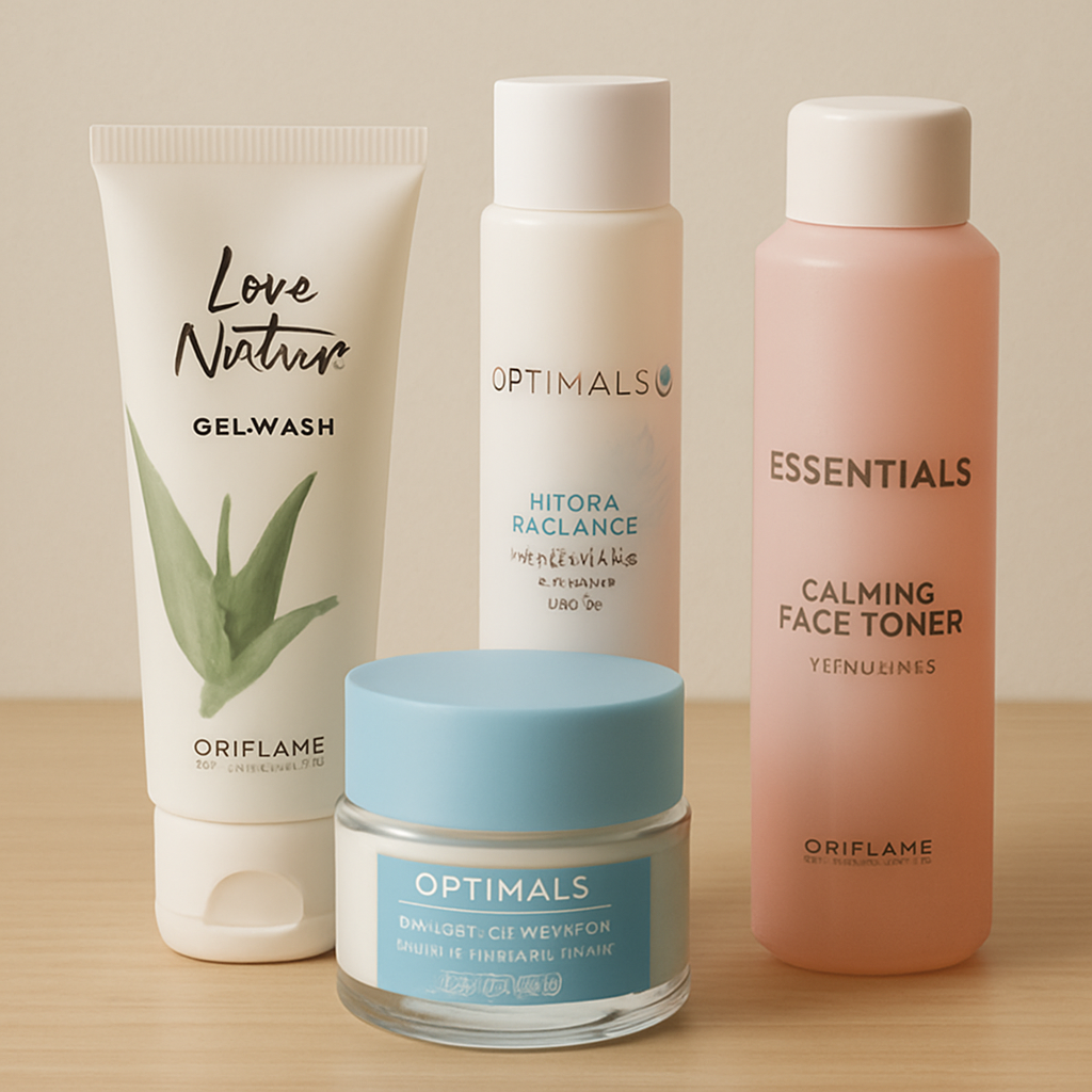 Oriflame skincare products