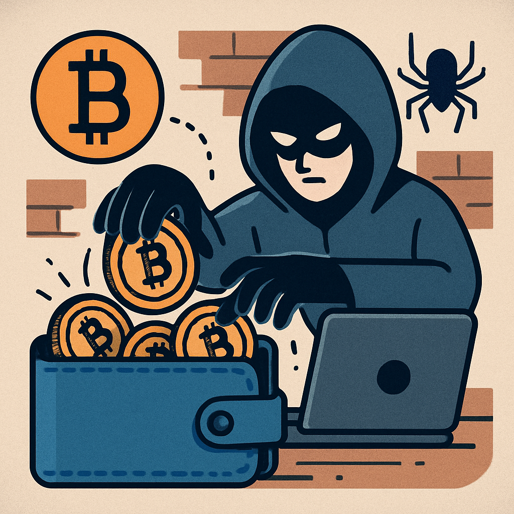 Cryptocurrency theft