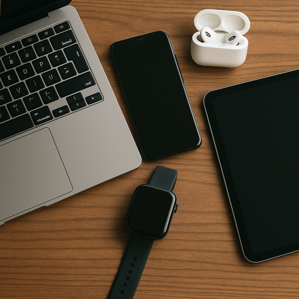 Conference merchandise - tech gadgets