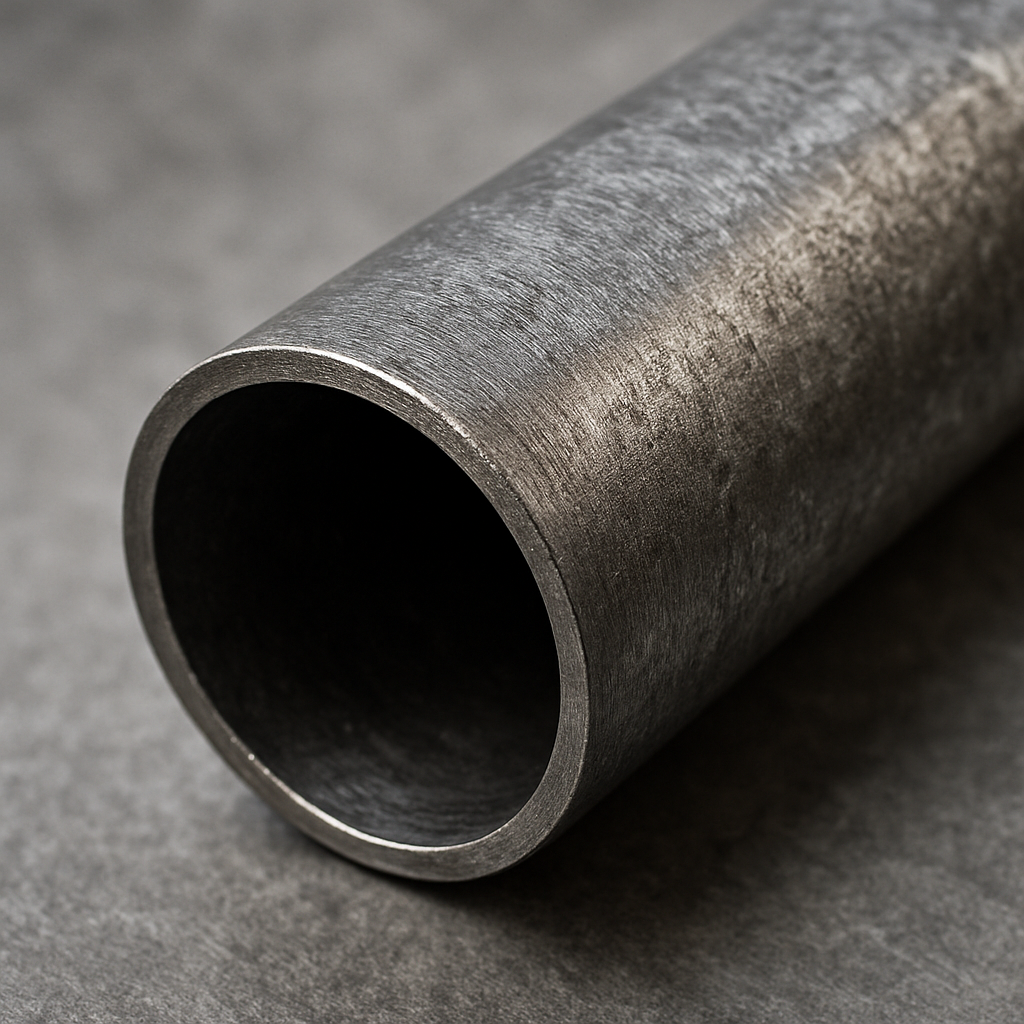 High temperature alloy tube close-up