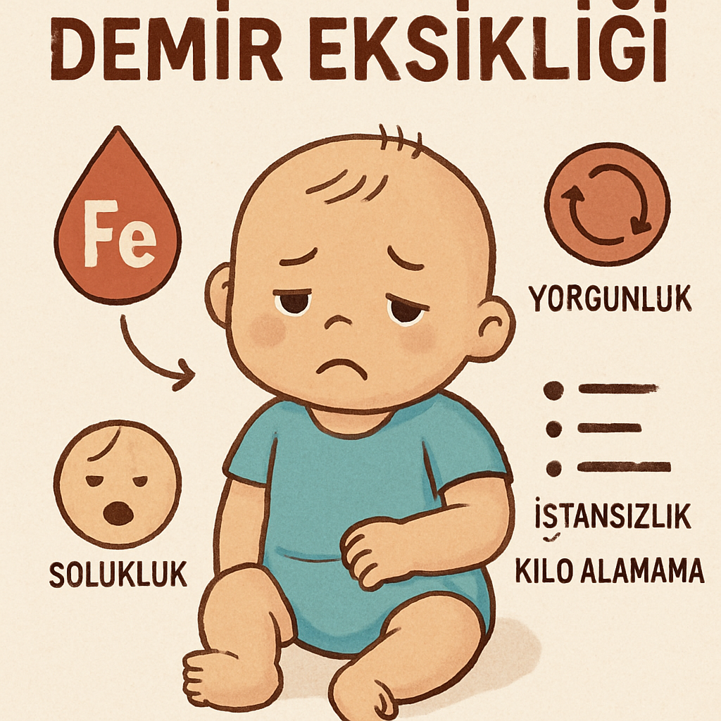 Bebeklerde demir eksikliği