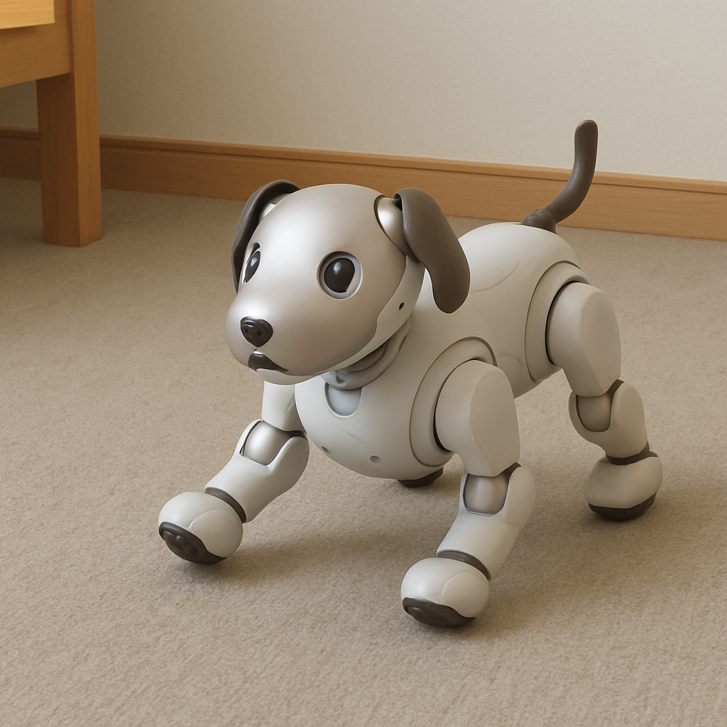 robot puppy video