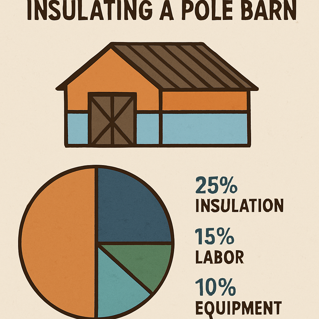 Cost breakdown of insulating a pole barn